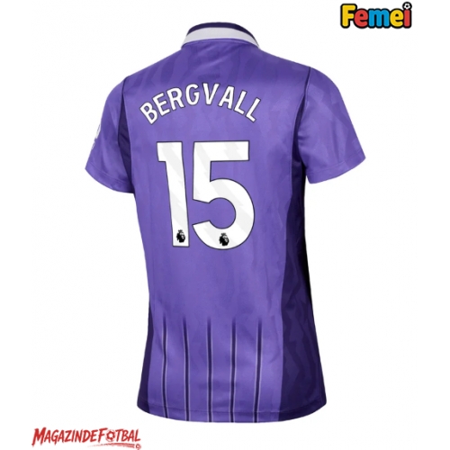 Tottenham Hotspur Lucas Bergvall #15 Tricou Fotbal Replică 2026-27 Femei Treilea Tottenham Hotspur Lucas Bergvall #15 Tricou Fotbal Replică 2026-27 Femei Treilea